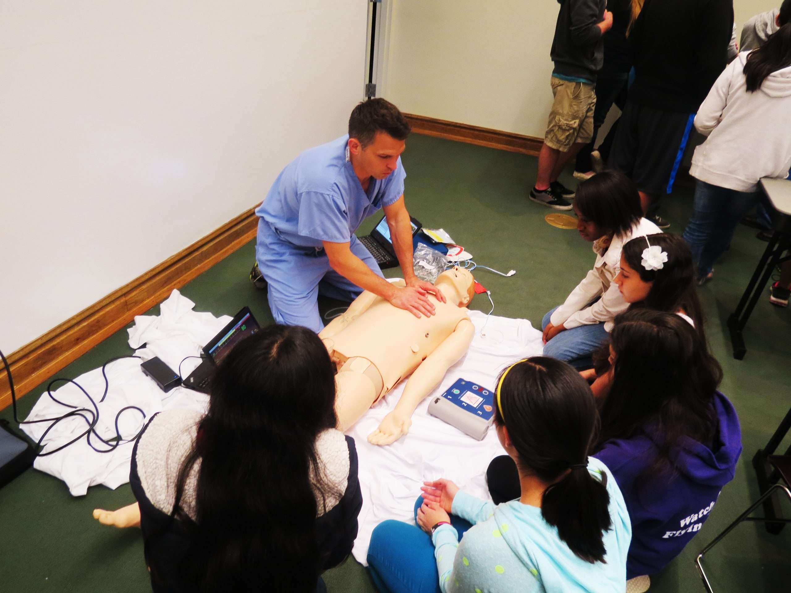 Jason Teaching CPR